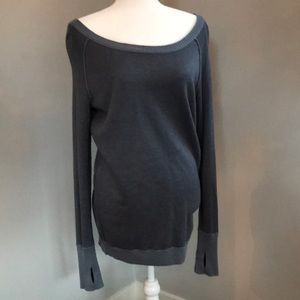 Scoop neck, light weight Lululemon sweater